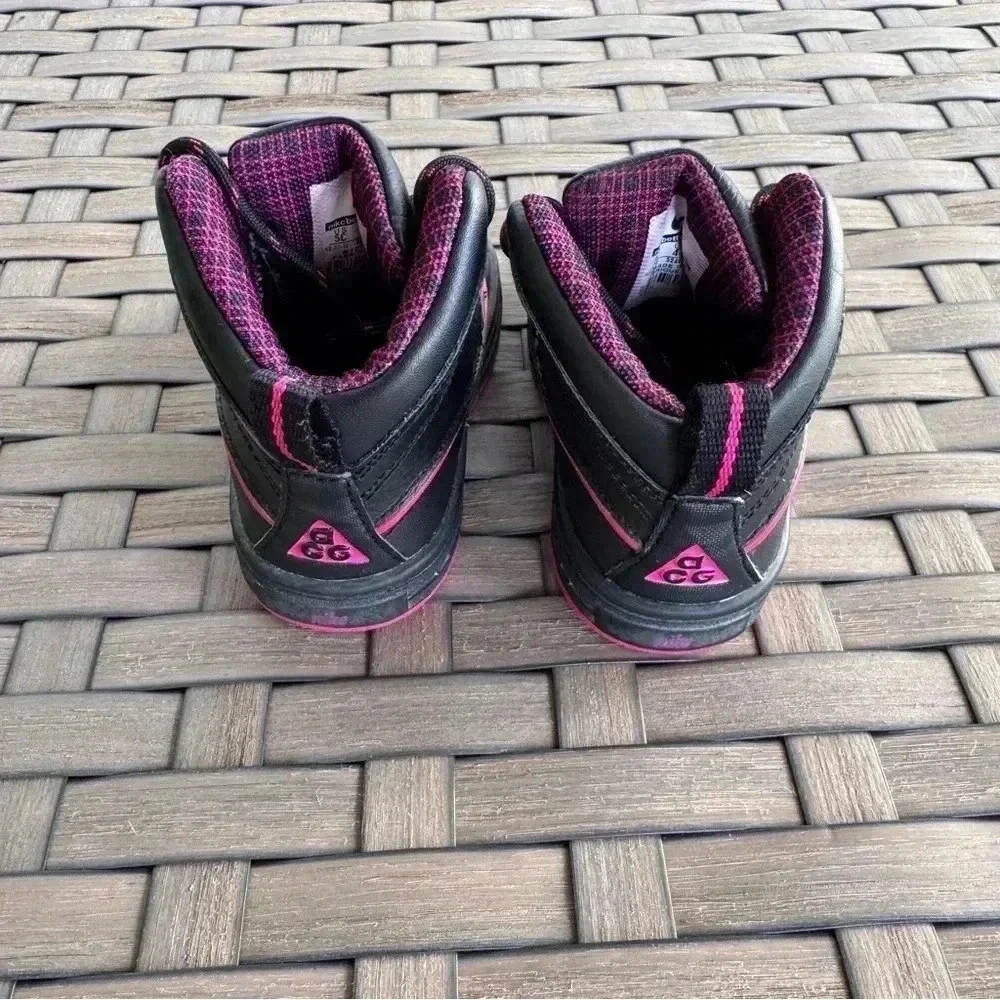 Nike ACG Woodside‎ 2 High Toddler Baby Boots Waterproof Black 524878-001 Size 5